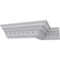 Ekena Millwork 3 1/2"H x 3 7/8"P x 5 1/8"F x 94 1/2"L, (1 3/8" Repeat), Bulwark Dentil and Rope Crown Moulding MLD04X04X05BU - alternate 7